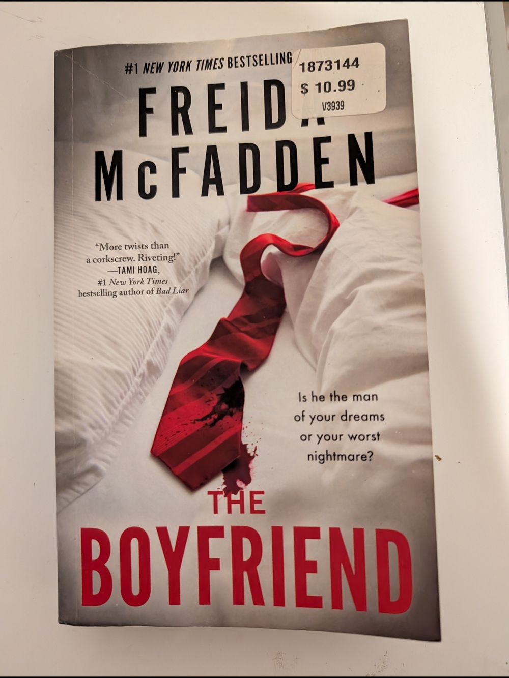 The Boyfriend By Freida McFadden
